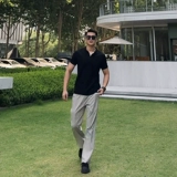 Шелковые летние тонкие быстросохнущие штаны, в американском стиле