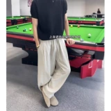 Летние спортивные штаны для отдыха, из хлопка и льна