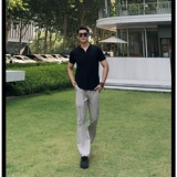 Шелковые летние тонкие быстросохнущие штаны, в американском стиле