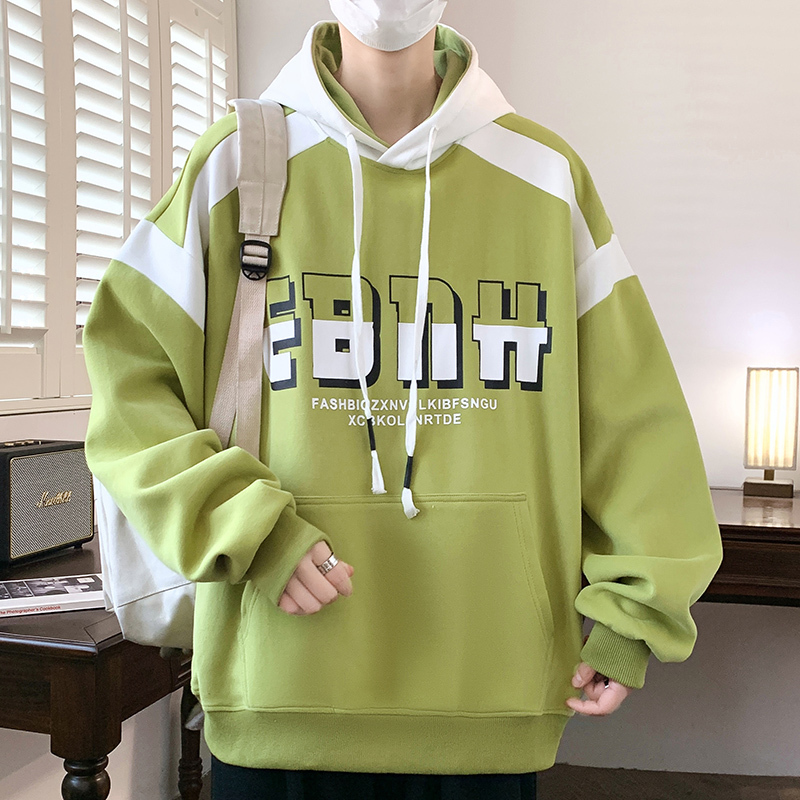 Spring and Autumn Hooded Sweatshirt for 12-Year-Old Boys, 13-Year-Old Middle and High School Students, Stylish Hoodie for 14-Year-Old Teenagers, Trendy Spring Outfit