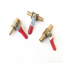New pure copper red handle small ball valve pagoda joint inner and outer wire 1 minute 2 minutes 3 minutes 4 minutes water and deflation hose valve