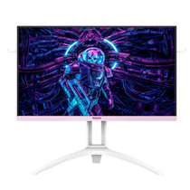 AOC Love Attack III AG273FXR 27-inch HD 165Hz white pink 1ms electric race game display