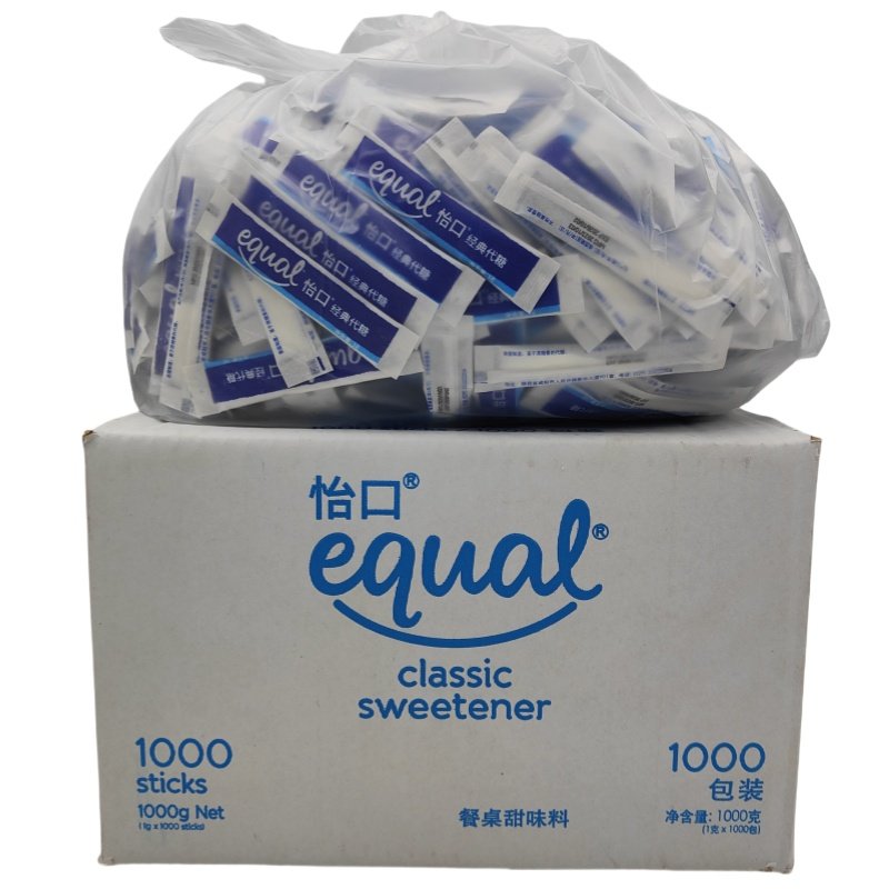 泰国进口EQUAL怡口代糖1gx1000条测评｜控糖星人必备的咖啡伴侣，代糖届的天花板？-白砂糖包-淘宝好物网