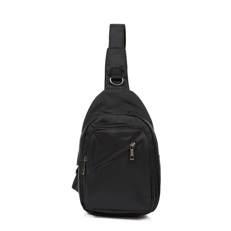Lightweight nylon travel sports style small chest bag