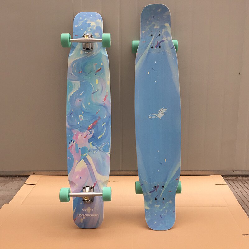 长板男女生初学者专业板成人四轮刷街代步舞滑板镭射抖音