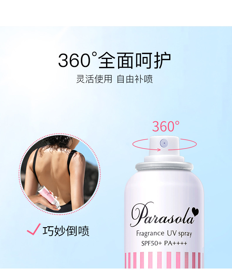 TOP1 日本 naris 防水防晒喷雾 80ml 3秒成膜 补水保湿 图10