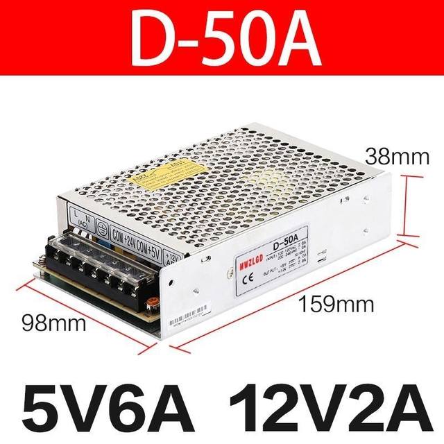 MEAN WELL ແຮງດັນແຮງດັນສອງກຸ່ມອອກ 5V12V24V ສອງກຸ່ມການສະຫຼັບການສະຫຼັບການສະຫນອງແຮງດັນໄຟຟ້າສອງທາງ 100W