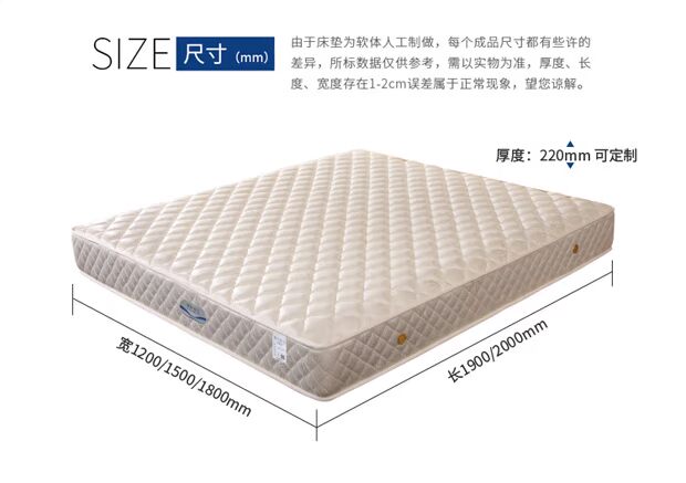 căn hộ khách sạn cho khách sạn thuê bán buôn 20 cm mùa xuân nệm Simmons Flex kép hippocampus giá rẻ - Nệm nệm cao su kymdan