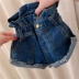 Quần áo trẻ em 2020 mùa hè mới của trẻ em thoải mái co giãn quần đùi trẻ em quần short denim rắn của trẻ em - Quần jean Quần jean