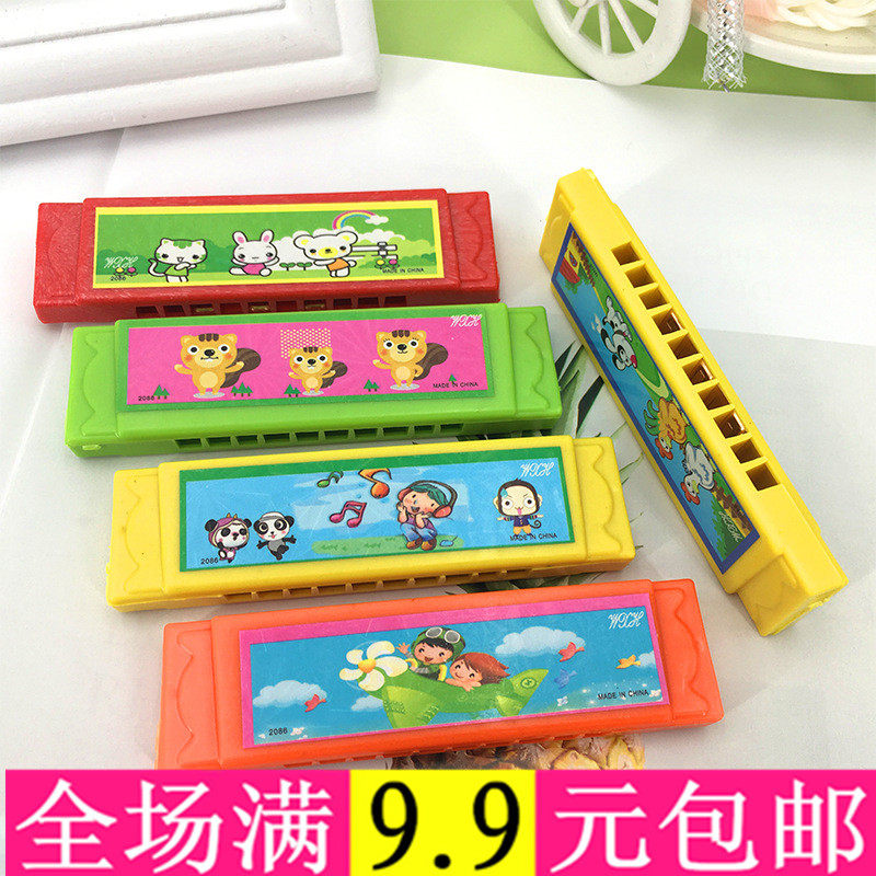 Children's Toy Harmonica Kindergarten Elementary School Kids Beginners Percussion Instrumental Music Toy Mini Harmonica Gift Gift