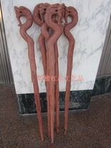Vietnamese mahogany crafts rosewood Lao rosewood crutches whole wood without connection
