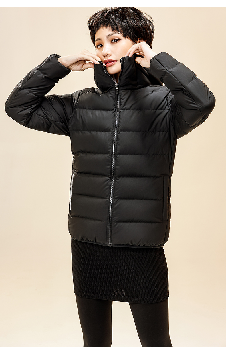 Anta down jacket nữ 2019 mùa đông mới dày ấm áp thể thao áo cà tím chống gió áo khoác 16847948 - Thể thao xuống áo khoác áo khoác lông vũ
