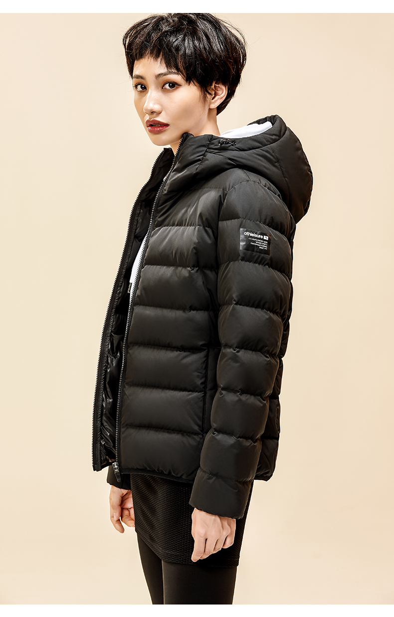 Anta down jacket nữ 2019 mùa đông mới dày ấm áp thể thao áo cà tím chống gió áo khoác 16847948 - Thể thao xuống áo khoác áo khoác lông vũ