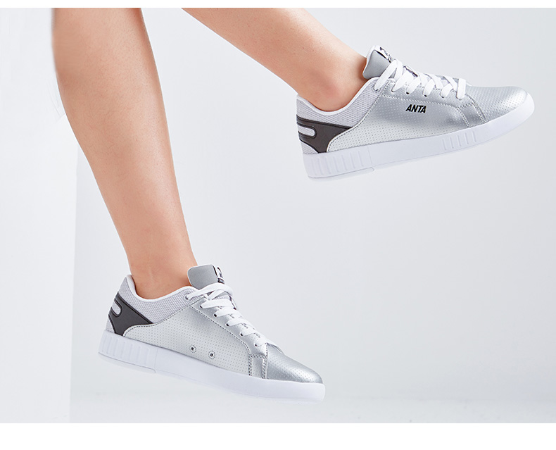 Giày nữ Anta mùa thu đông 2018 mới thấp giúp giày thể thao cổ điển giày thể thao adidas