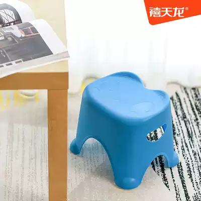 Jubilee Dragon Thickened Cartoon Stool Plastic Children Learning Short Baby Bathroom Non-Slip Bench Elderly Shoe Stool