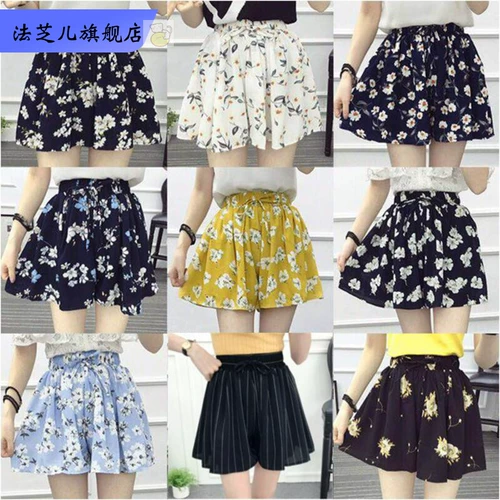 Безопасное защитное белье, штаны, японская шифоновая юбка, шорты, большой размер