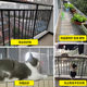 Balcony leak-proof mesh pad thickened plastic window sealing mesh anti-theft window pad mesh mesh anti-cat falling mesh