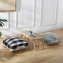 Home round cushion soft Pier Nordic thick butt pad ground Japanese cushion large removable tea room futon