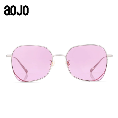 aojo Ретро модные солнцезащитные очки, цепь на солнечной энергии