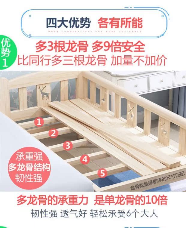 Mẫu giáo giường cô gái con chó cho trẻ em 5-10 tuổi tăng trẻ em ngủ chúa đơn vật vườn thuê - Giường mẫu giường tầng