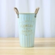 Retro Blue Flower Barrel H25CM Port 15