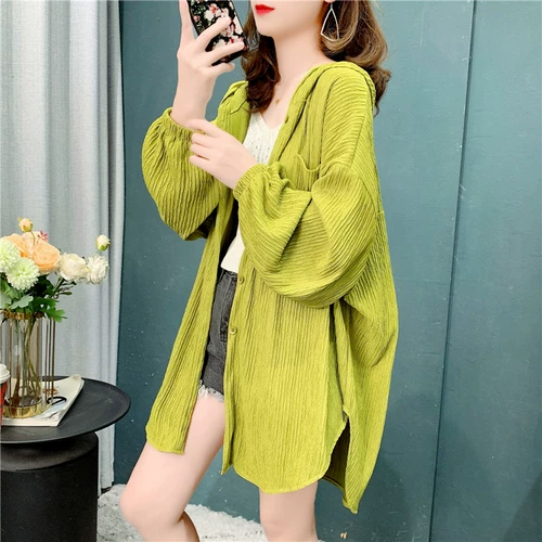 Кардиган, одежда для защиты от солнца, летняя тонкая куртка, дизайнерская рубашка, в стиле Шанель, в западном стиле, тренд сезона, ассиметричный крой