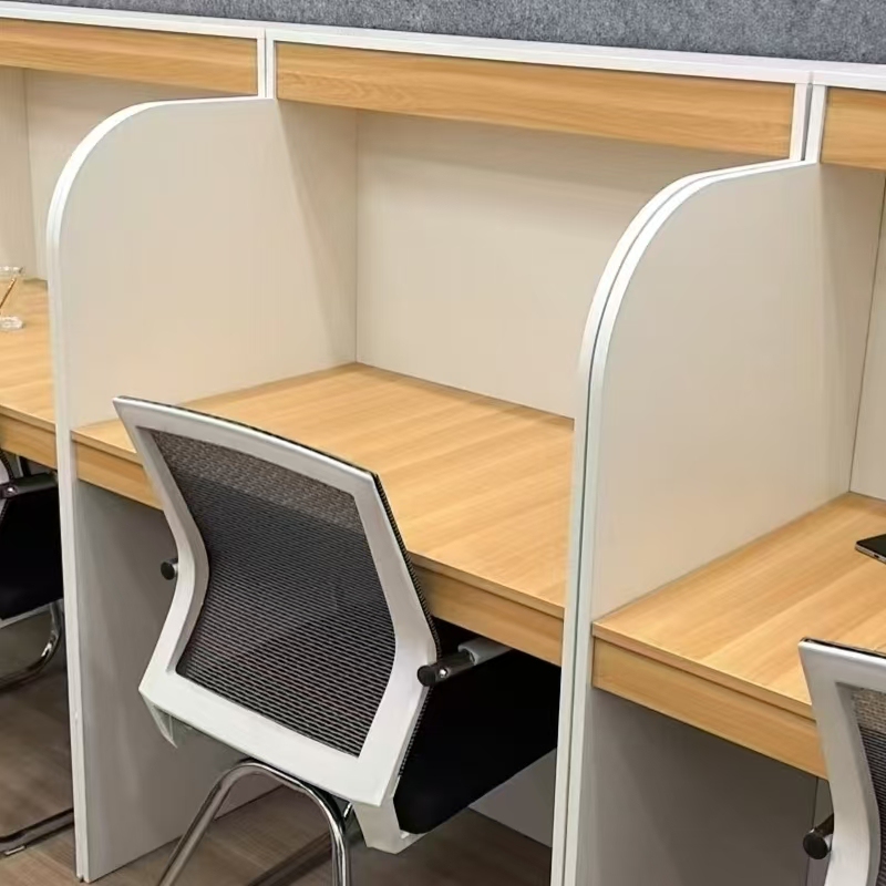 Study Desk for Postgraduate Entrance Exams, Student Desk, Training Desk, Enclosed Immersive Partition Table and Chair Set, Home Study Desk and Chair Set