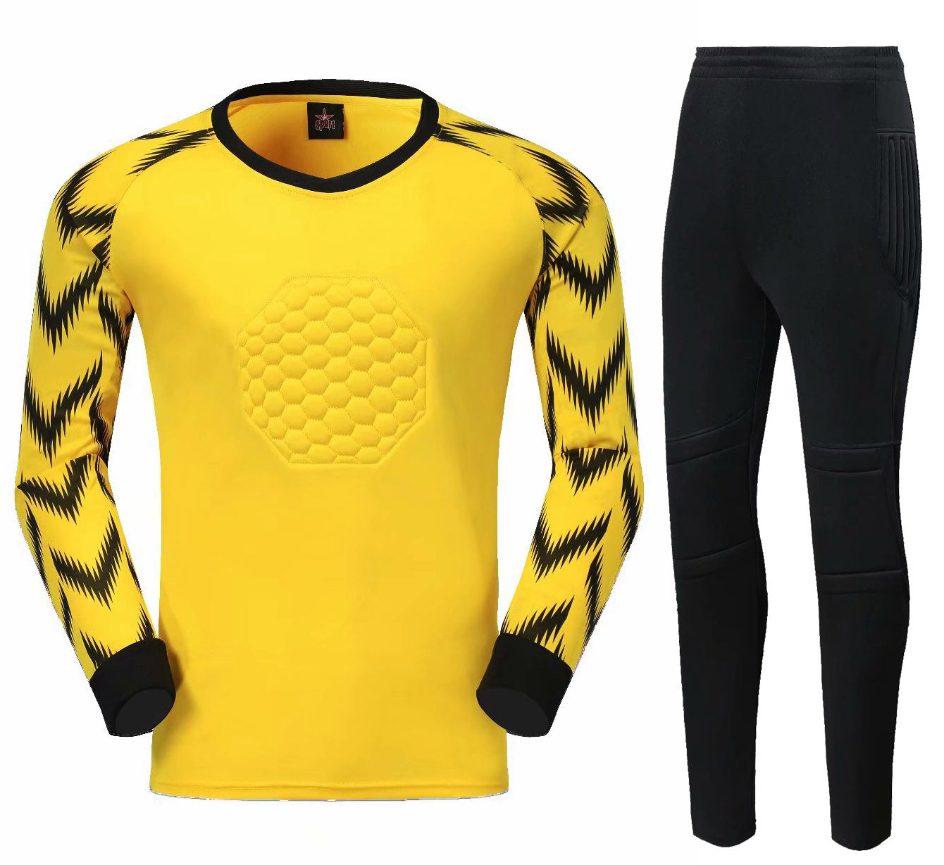 Adult Football Goalkeeper Clothing Suit Elementary And Middle School Children's Clothing Goalkeeper Goalkeeper Goalkeeper Goalkeeper Goalkeeper Goalkeeper Goalkeeper Goalie-Taobao