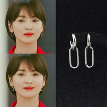 Earrings 2021 New Tide Net red ear clip without ear hole female advanced earrings earrings without hole ear hanging male earrings