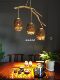 Wabi-Sabi Style Multi-Head Rattan Pendant Lamp, Hemp Rope Branch Lamp, Restaurant Lamp, Zen Tea Room Lamp, Retro Homestay Art Lamp