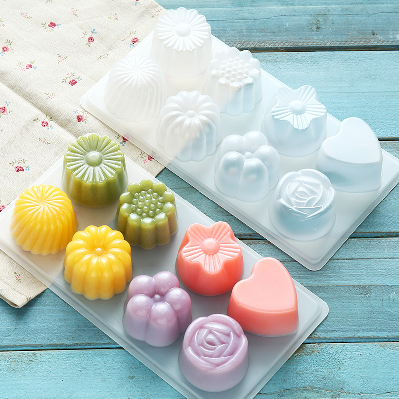 8 even pudding jelly mold ice tray mold ice box baking chocolate baking mold