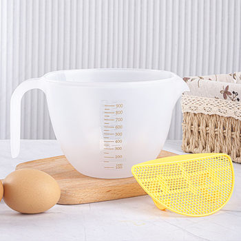 Cake Cream Decorating Bowl, Bean Paste, Icing, Mixing Spatula, Whipping Bowl, Household Baking Tool Set