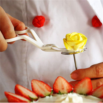 Baking Fondant Tools, Flower Scissors, Decorating Scissors, Cream Flower Transfer Tool, Fondant Flower Holder, Flower Cutting Clip