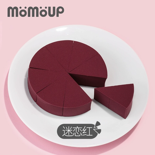 momoup Поролоновый треугольный спонж, тональный крем, косметическая губка