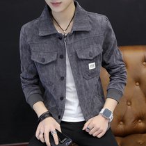 2022 Spring Summer Loaded Jacket Denim Jacket Light Core Suede Mens Spring Autumn Season Tide Card Thin Clothes Mens Trends Flip