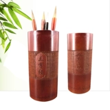 Кисть для письма, деревянный модный универсальный держатель для ручек для школьников из натурального дерева