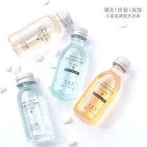 High-end disposable shampoo shower gel bottle with star-rated high-end shampoo for private hotel