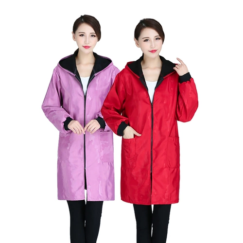 Зимний фартук, нагрудник, мужской утепленный водонепроницаемый модный лонгслив для работы, в корейском стиле