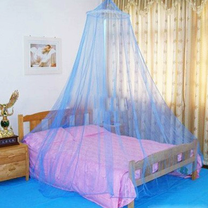màn chống muỗi đóng đèn trần thở lưới con muỗi cổ điển mái vòm lều ngủ giường công chúa lớp vỏ - Lưới chống muỗi màn ngủ đẹp
