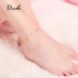 Golden Bell Anklet Women Summer Sexy Mắt cá chân Chuỗi tính cách Thanh lịch Đơn giản Qing Mới Chị Cao gót Trang sức vòng chân nữ đẹp Vòng chân