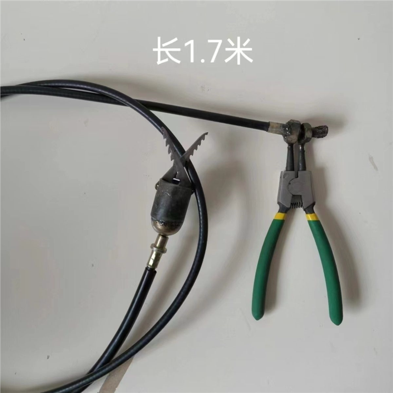 Drain Cleaning Tool for Unclogging Drains and Removing Sewage, Special Grime Removal Clamp, 7m Long