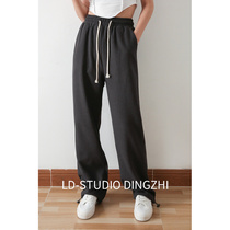 Home Grey Sports Pants 100 lap 2021 New Conspiculean Casual Pants Loose bunches Pants Pants Pants Pants