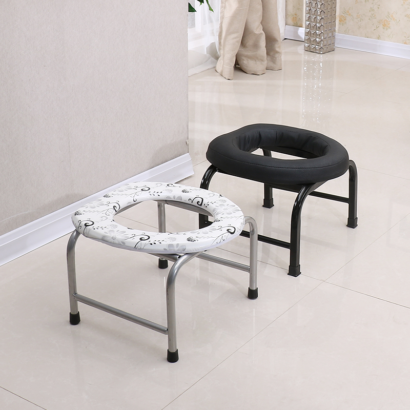 Toilet pregnant woman elderly toilet chair female mobile squat pit change foldable toilet home stainless steel stool