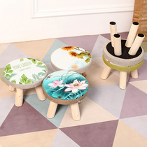 Small stools small chairs household dwarf benches rural minimalist pedaling cartoon dessert shop American Universal Children