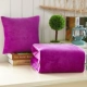 Quần áo độn đôi gối chăn đôi sử dụng nhung san hô đệm xe máy lạnh văn phòng là sofa nghỉ trưa gối sofa