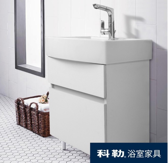 Kohler K-75836T-W3D Lingna 570mm Bathroom Cabinet-3D Warm White Wood Grain Basin Purchased separately