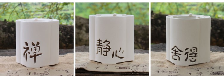 Xy white clay tea stove charcoal stove household hibachis carbon'm burning charcoal stove furnace boiling tea stove hibachis wind furnace TaoLu tide
