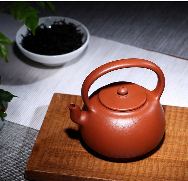 Yixing purple sand famous TaoJianChun all hand shadow enjoy 】 【 it teapot zhu mud girder 270 CCC simple but elegant