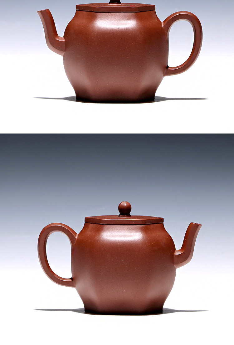 Yixing masters shadow enjoy 】 【 TaoJianChun manual it undressed ore 200 CCCT six - party purple clay teapot tea service