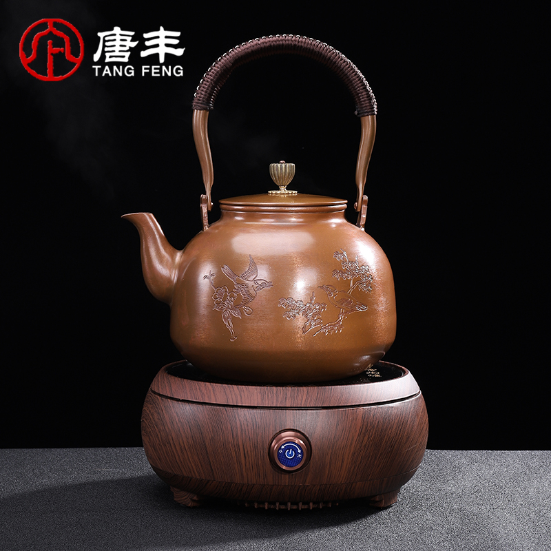 Shadow enjoy what boiling kettle electric heating kettle black tea tea is tea stove cooking household electrical TaoLu boiled tea set